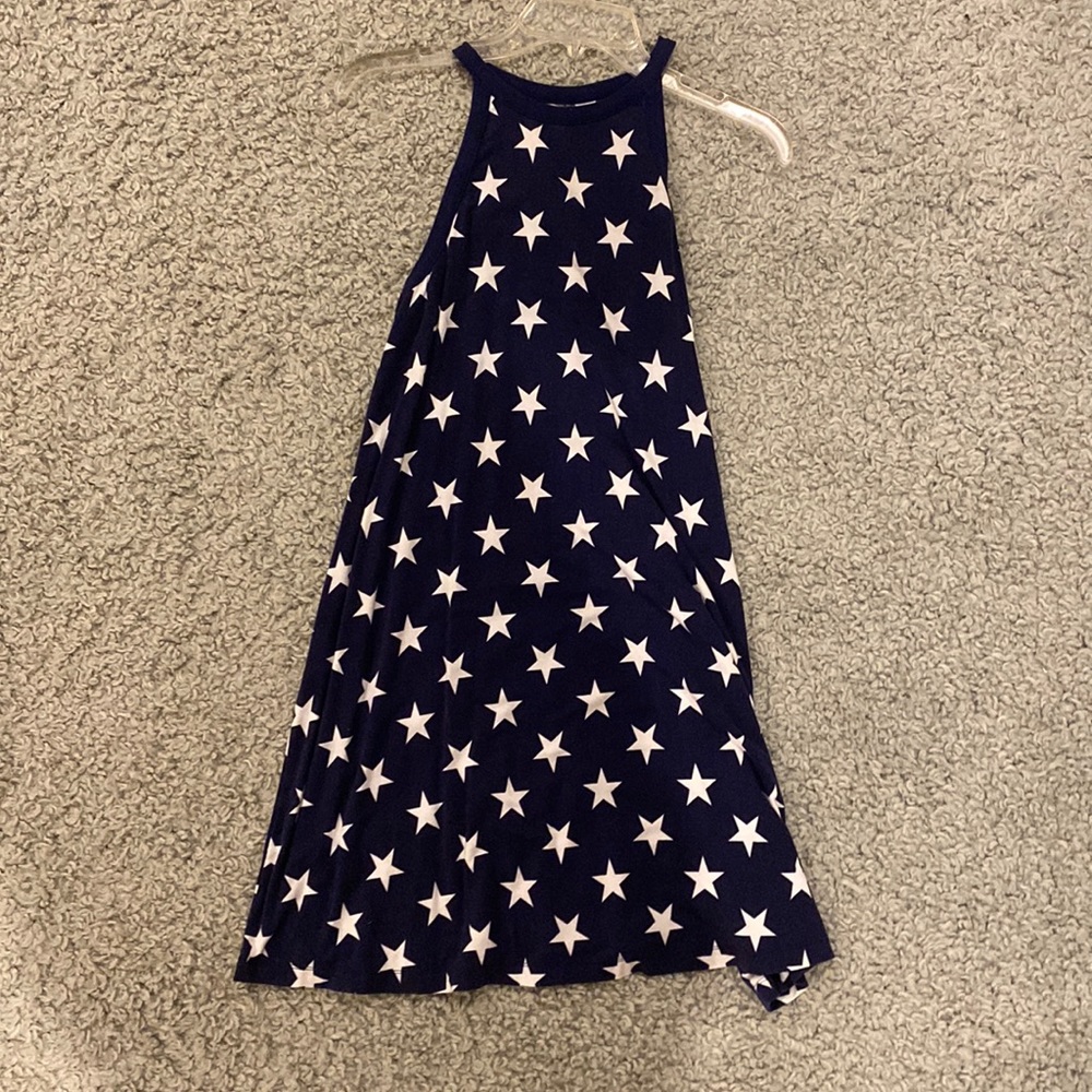 Star patterned tshirt dress